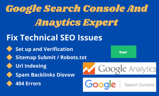 Gig Preview - Fix google search console indexing and coverage errors