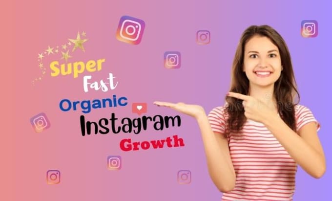 Gig Preview - Manage and organically grow your instagram super fast