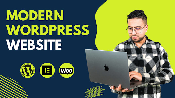 Gig Preview - Build modern wordpress website design