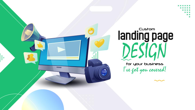 Gig Preview - Design a sleek and professional landing page for your business