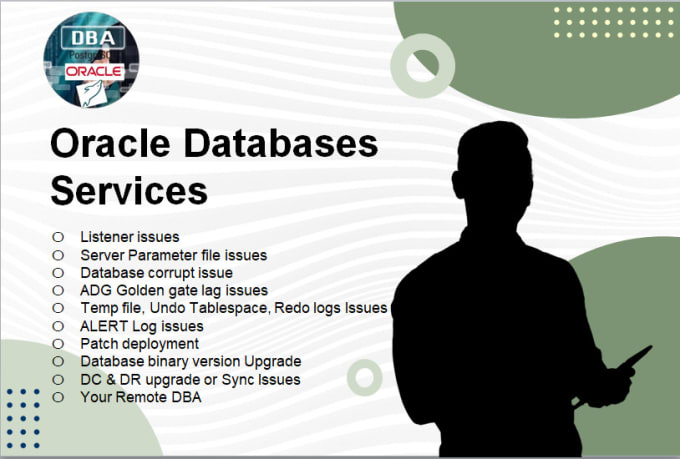 Gig Preview - Support install oracle database ha services your  remote dba