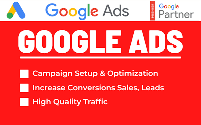 Gig Preview - Setup google ads campaign