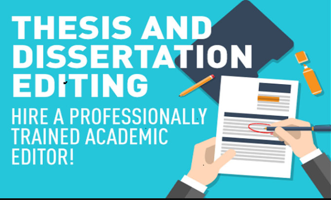 Gig Preview - Edit and proofread your thesis or dissertation