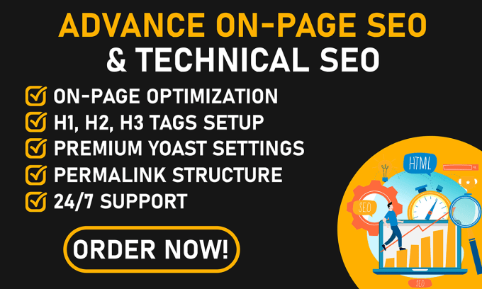 Gig Preview - Do website onpage SEO and technical optimization service of wordpress site