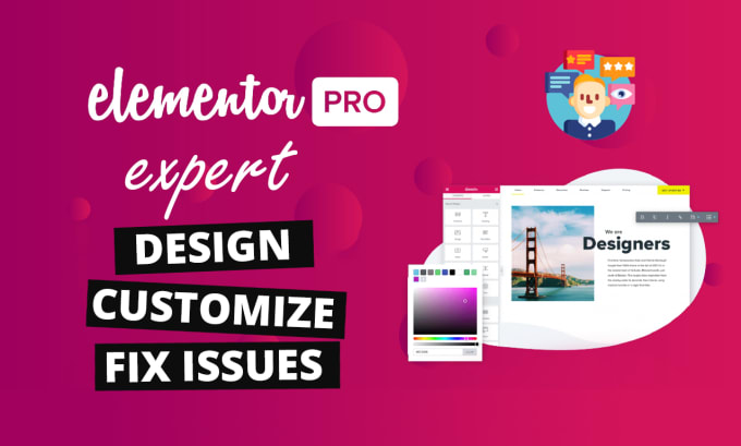 Gig Preview - Design or customize wordpress website with elementor pro