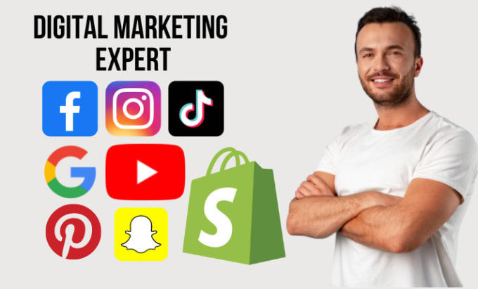 Gig Preview - Be your digital marketing expert  for ecommerce business