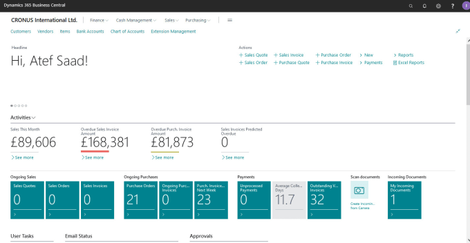 Gig Preview - Bookkeeping for microsoft dynamics nav , business central