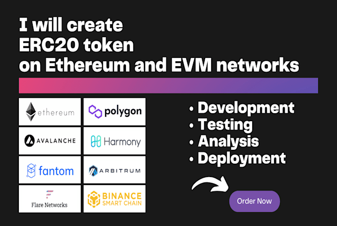 Gig Preview - Create erc20 token smart contract
