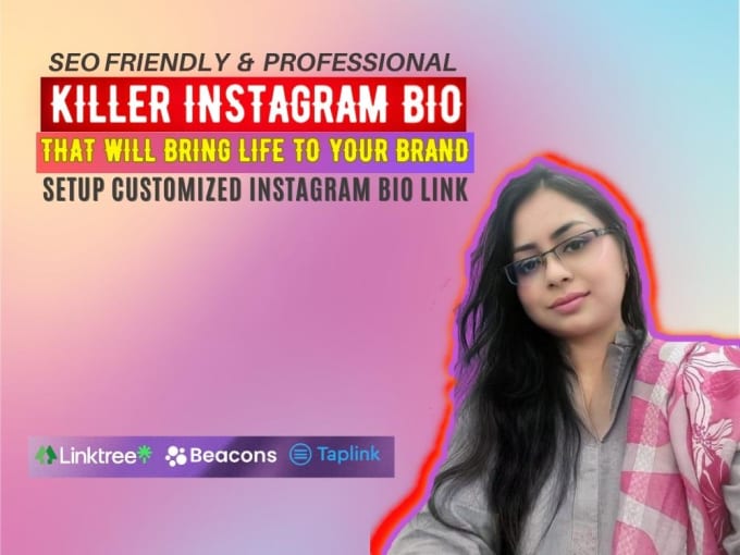 Gig Preview - Create a pro level instagram bio that compels and sells