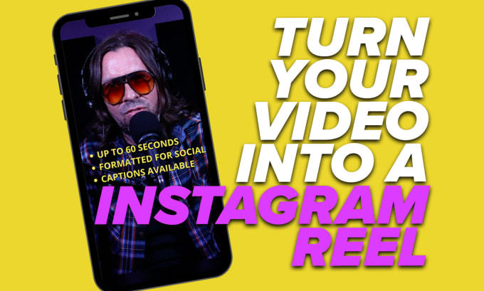 Gig Preview - Turn your video into a instagram reel