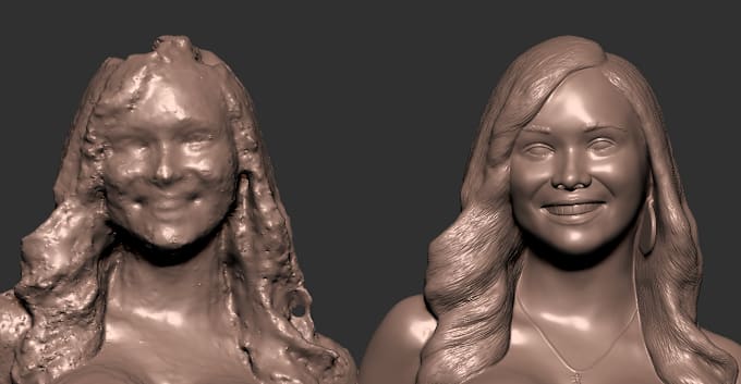 Gig Preview - 3d scan cleanup with high details