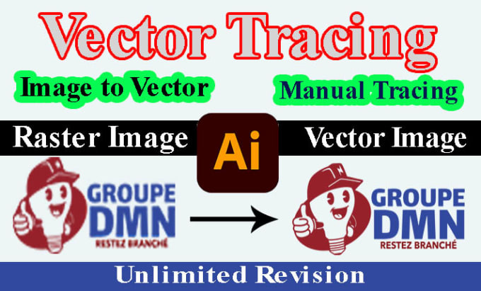 Gig Preview - Convert image to vector, vectorize your logo professionally