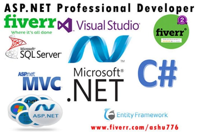 Gig Preview - Create website using aspnet, aspnet mvc, sql