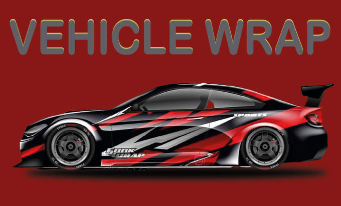 Gig Preview - Do car wrap design, luxury car wrap, or any vehicle wrap design