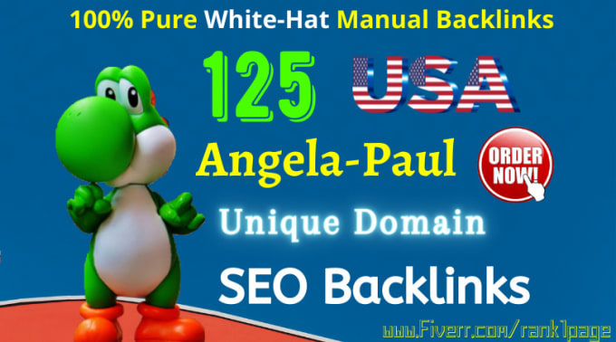 Gig Preview - Build white hat, high authority SEO backlinks, link building