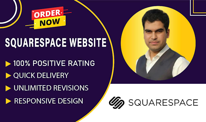 Gig Preview - Do squarespace website design, responsive and SEO