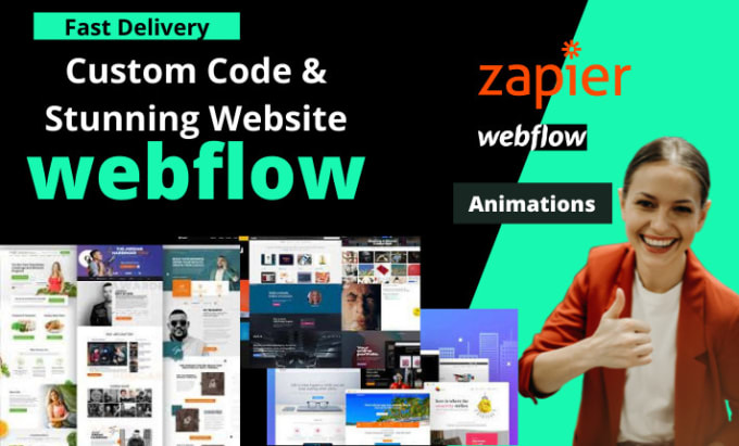 Gig Preview - Develop webflow website as webflow expert or convert figma to webflow design