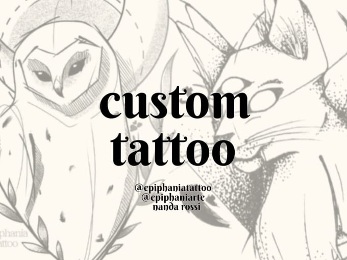 Gig Preview - Draw you a custom tattoo