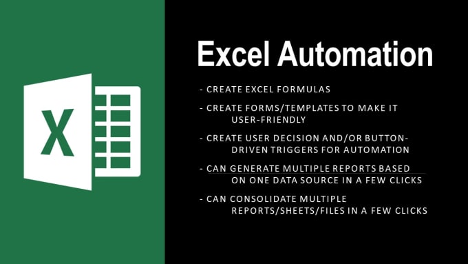 Gig Preview - Automate your excel file