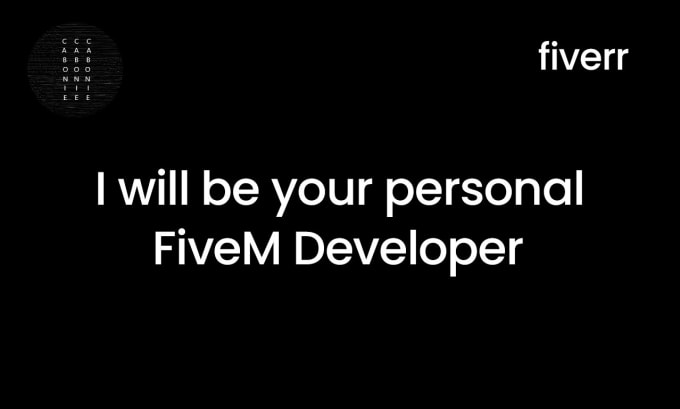 Gig Preview - Be your fivem developer