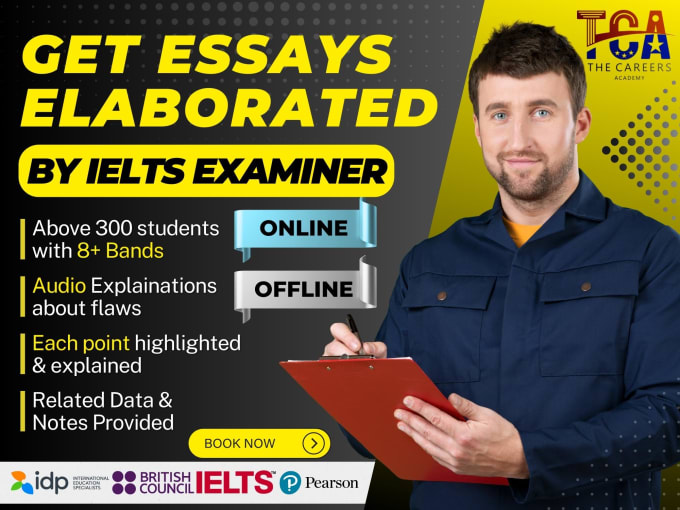 Gig Preview - Elaborate your ielts writing with minor details