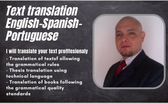 Gig Preview - Translate your text professionally