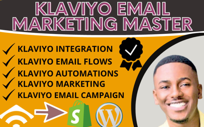 Gig Preview - Do shopify klaviyo email marketing flows, klaviyo email flows for shopify sales