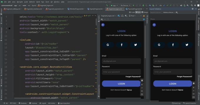 Gig Preview - Design and develop android apps in android studio