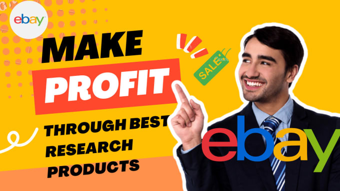 Gig Preview - List hot selling profitable drops hipping product for ebay