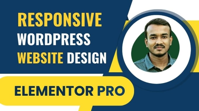 Gig Preview - Design responsive wordpress website landing pages by elementor pro