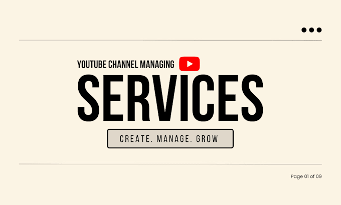 Gig Preview - Be your certified youtube channel growth manager expert