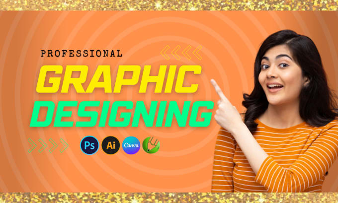 Gig Preview - Be your professional graphic designer