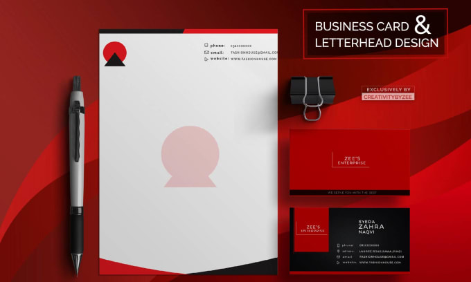 Gig Preview - Design stunning business cards and letterheads