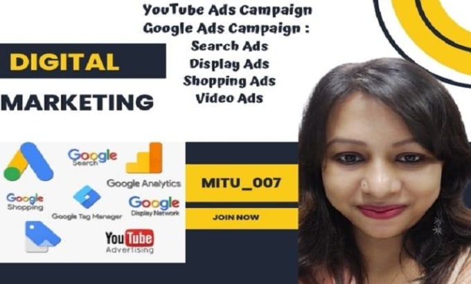 Gig Preview - Grow your business with google ads,youtube ads