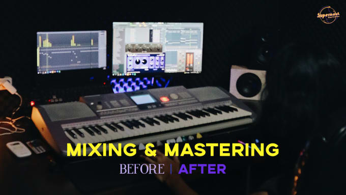 Gig Preview - Mix and master your song professionally