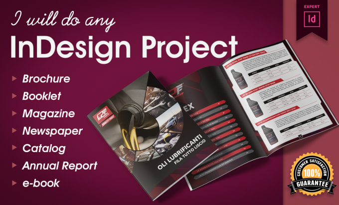 Gig Preview - Do any adobe indesign project