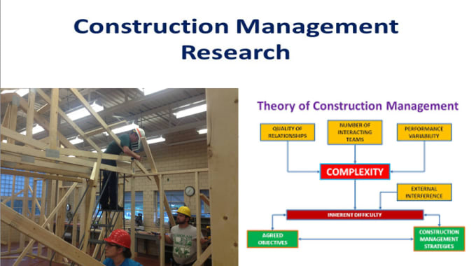 Gig Preview - Do construction management reports and carry out research