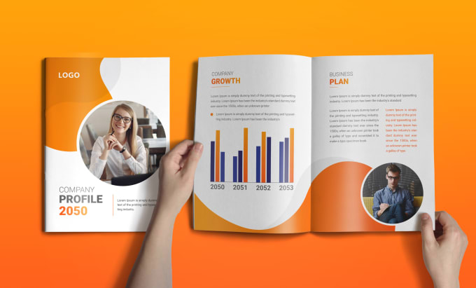 Bestseller - design annual report company profile brochure magazine in 24 hours