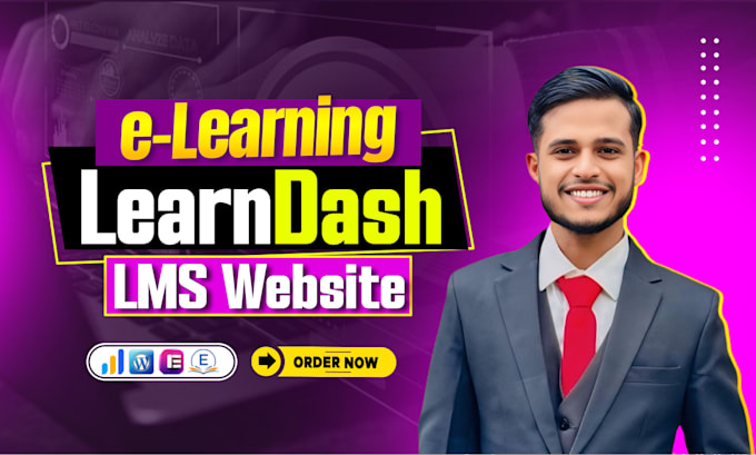 Gig Preview - Build learndash wordpress lms elearning website