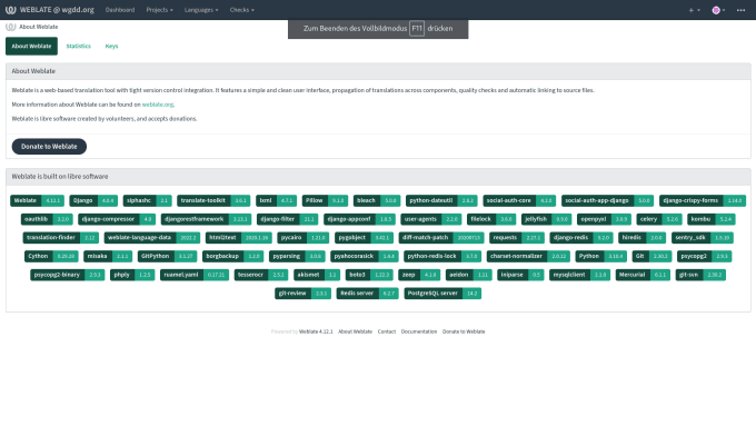 Gig Preview - Host your translation project on my own weblate docker instance