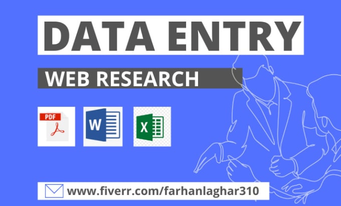 Gig Preview - Do data entry and web research