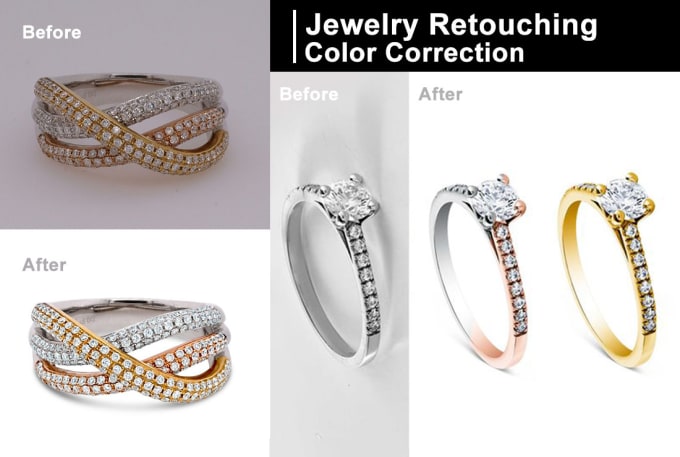 Gig Preview - Do jewelry retouch, product photography, or amazon product editing