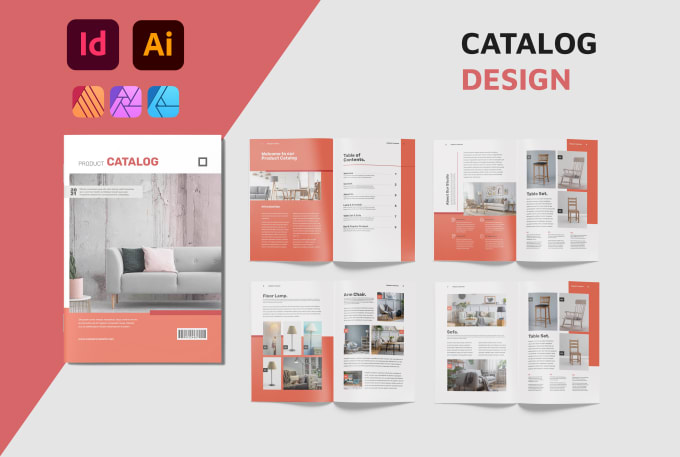 Gig Preview - Do catalog, sell sheet, lookbook, line sheet with indesign