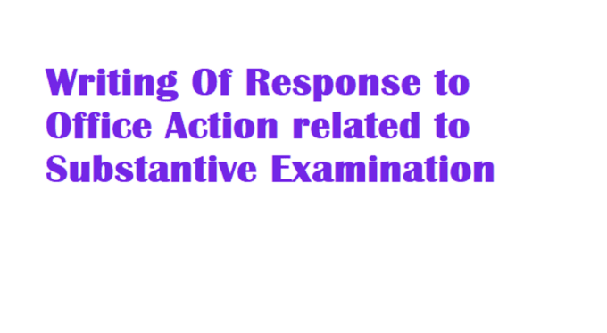 Gig Preview - Drafting of response to office action