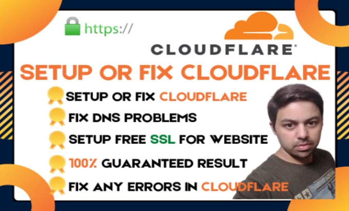 Gig Preview - Setup cloudflare , SSL and fix cloudflare errors