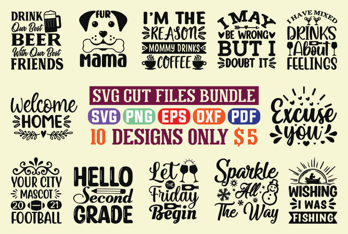 Do christian svg cut files design for you by Designer8112