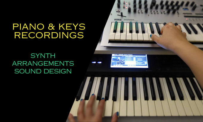 Gig Preview - Create and record original pianos, pads and synths for you