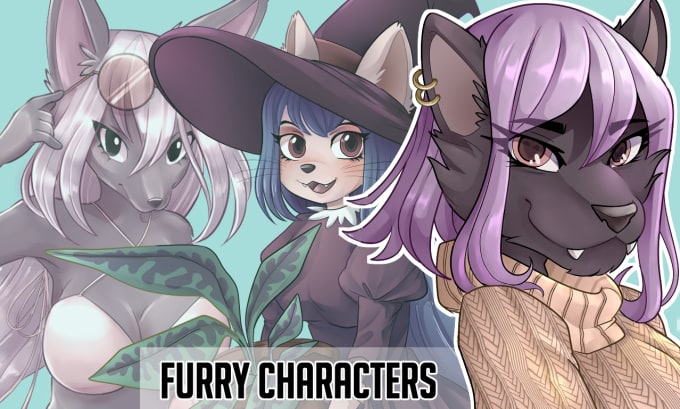 Gig Preview - Draw furry, anthro, sonic style characters