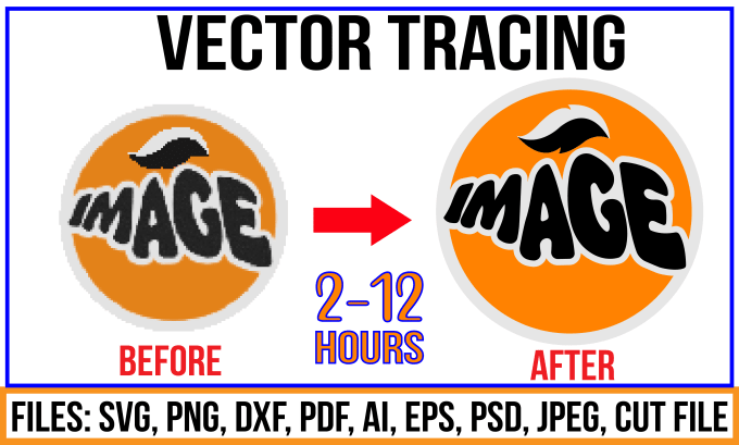 Gig Preview - Vector trace any logo or image in professionally