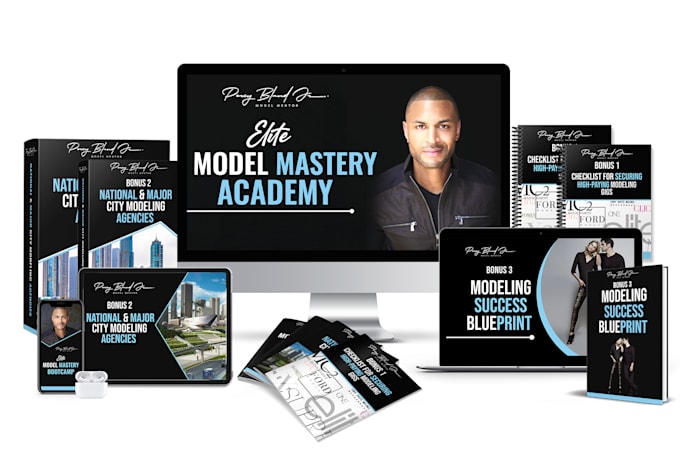 Gig Preview - Design online course mockup bundle and ecover bundle